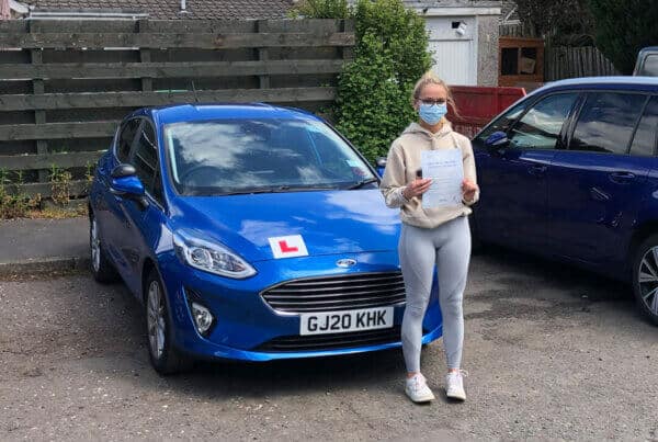 learning to drive in West Linton