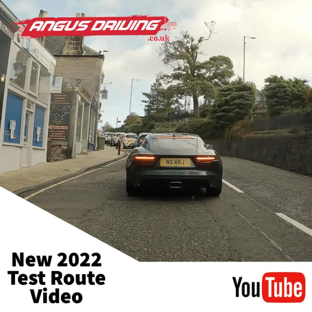driving routes in Edinburgh