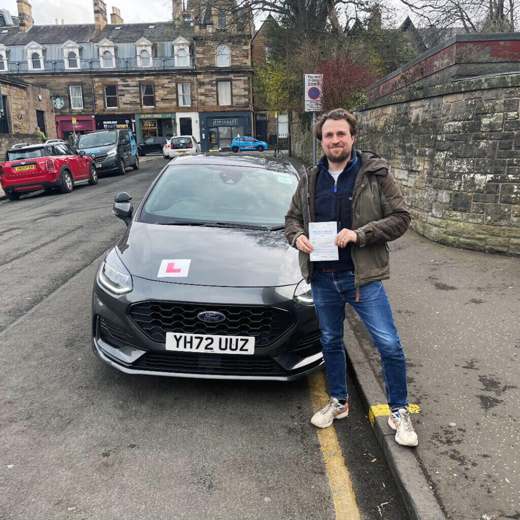 learning to drive in Edinburgh