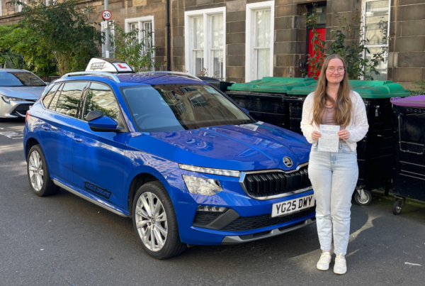 medical student Edinburgh pass driving test